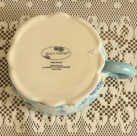 🫖Vintage Tracy Porter Hand-painted "Tea For One" Set - Picture 9 of 11